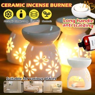 Ceramic Oil Burner Aromatherapy Fragrance Oil Burner Incense Oil Burner Aroma Burner Wax Melt Aroma 