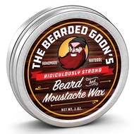 Ridiculously Strong Mustache and Beard Wax for Men | All Day Style Control to Tame Facial Hair | All