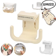 UMISTYDREAM9IQ0 Tissue Holder, U-Shaped No Punch Shoe Rack, Wall Mounted Facial Towel Organizer