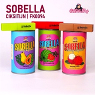 Sobella Baby Liptint, Rambutan, Papaya, Watermalon, Rafflesia, Tulip