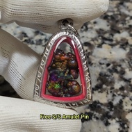 Colorful Leklai Pendant 彩色力泥吊坠 Leklai Amulet 马来西亚力泥 100% Natural Leklai