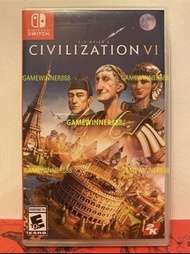 全新 Switch NS遊戲 文明6 文明帝國6 Civilization VI 美版中英文版