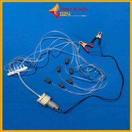 máy sục khí sủi oxi bể cá điện 12v lắp bình ac quy