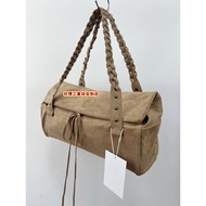 Korean Niche Deinet Bag Female Suede Tote Bag Large Capacity Commuter One-Shoulder Armpit Pillow Bag