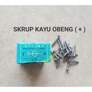 WOOD SCREW SCREWDRIVER (+) 1 X 6 CHW