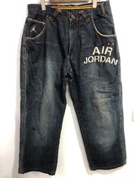 Air Jordan Jumpman 牛仔褲 1985-2005 20年纪念牛仔褲香港製造34/29 英吋