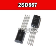 40~100PCS 2SD667 TO-92L D667 Triode 1A 120V IC