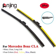 LNJING Colorful Wiper Blades For Mercedes Benz CLA 117 118 CLA180 CLA200 CLA220 CLA250 CLA35 CLA45 2