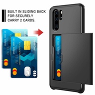 P30 PRO Huawei Wallet Sliding Cover Card Slot Case Casing For Huawei P30/P30 PRO Shockproof Armor Ca