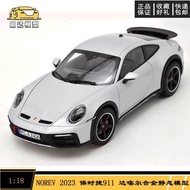 NOREV 1: 18 2023 Porsche 911 Dakar Version 992 Dakar Alloy Car Model