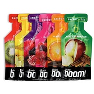 Boom Nutrition - Carb Boom Energy Gel - Fruit-Flavored Energy Gels - Workout Gel - Energy Gel for Cy