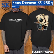 Premium Speculator Jackpot Men's Clothing Tshirt Distro Dragon Motif Premium Distro Men's Clothing