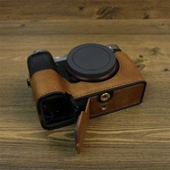 ️ For A7cii Camera Half Case PU Base Sony A7c2 A7c Mark II Retro Protective Bag Butt