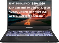 GIGABYTE G5 KF5 15.6" 144Hz FHD Gaming Laptop Computer Intel 10-Core i7-12650H GeForce RTX 4060 8GB