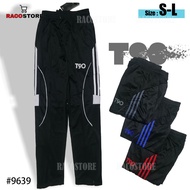 Seluar Jersey Panjang Stripe Sulam Logo pant T90 Tracksuit | Size  S-L Embroidery tag