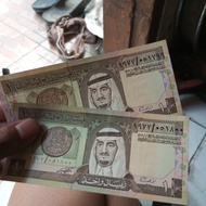 uang asing 1 riyal arab dinar arab saudi 1 riyal qatar