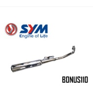 EXHAUST ASSY / MUFFLER ASSY SYM BONUS 110