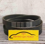 BANDO VAN BELT 4PK 1060 RIB BELT TALI KIPAS 4PK-1060 FAN BELT ALUR -DAANSHOP5