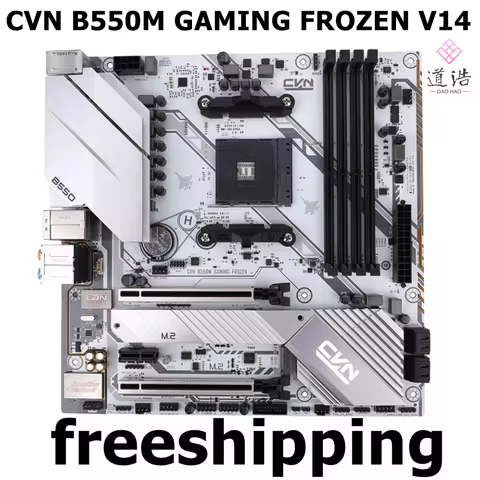 For Colorful CVN B550M GAMING FROZEN V14 Motherboard 128GB AM4 DDR4 Micro ATX B550 Mainboard 100% Te