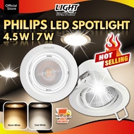 Philips LED Eyeball 59776 Pameron 7W Recessed Spotlight SL201 4.5W Ceiling Light Coolwhite / Warmwhi