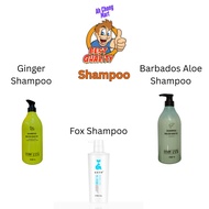 1L/550ML Ginger Barbados Aloe Collagen Peptide Moisturizer Gentle Care Fox Shampoo Hair growth reduc