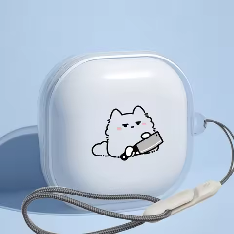 kawaii Protective Case for Samsung Galaxy Buds 2 Live Glitter soft Earphone Case for Galaxy Buds Liv