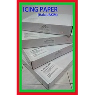 Icing Sheet A4 TEBAL , Edible Image Paper Thick HALAL JAKIM Wholesale {READYSTOCK} Malaysia
