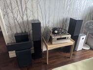 NHT 5.1 家庭影院喇叭連擴音機（擴音壞壞地）