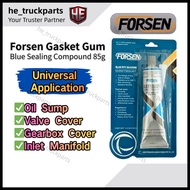 FORSEN Blue Gasket Gum Gasket Maker / Gam Gasket / Hardex Silicone / Professional Adhesive （ 100g x 