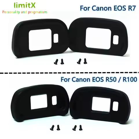Camera Eyecup Eyepiece Viewfinder with Screws for Canon EOS R7 R50 R100 Eyeshade Eye Cup Accessories