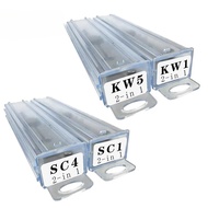1/2PCS LISHI KW1 KW5 SC1 SC4 2IN1 Pick Tool Home Decoder Stainless with Dividing Rule DIY Key Locksm