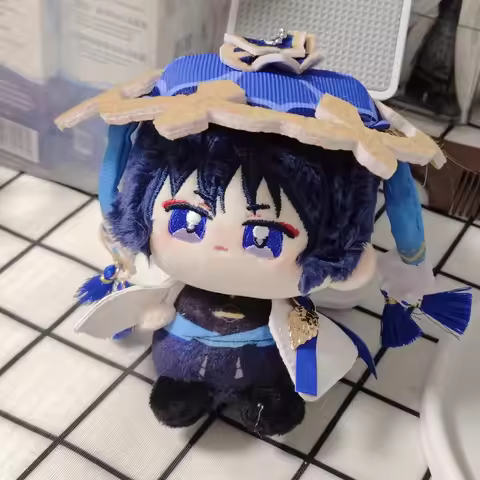 10cm Game Genshin Impact Plush Dolls Kunikuzushi Scaramouche Wanderer Tartaglia Xiao Kamisato Ayato