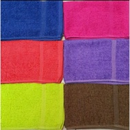 TOWEL DOORGIFT MURAH TUALA KECIL HARGA BORONG 100% COTTON SIZE 12X20 INCH TUALA MUKA MINUM SERAP AIR