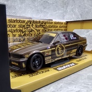 SOLIDO 1/18 BMW M3 E36 COUPE 69 2022 Car Model Alloy Static Ornaments