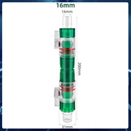 Goodaily  Quick Release Connector Fish Tank Hose Connector Double Tab Connector Fishbowl Water Flow Control Valve