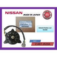 NISSAN FAN MOTOR AIRCOND (100% ORIGINAL) - NISSAN TEANA 2.5/ NV200 (RMT-2161)