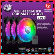 Cooler Master MasterFan MF120 Prismatic Addressable RGB 3 In 1 with Controller (MFY-B2DN-203PA-R1)
