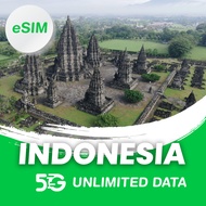 Indonesia Esim 5G High Speed 3-20 Days 3-20 GB