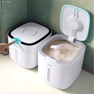 ✟☂ECOCO Rice Storage Container Rice Box 5kg 10kg Insect Moisture Proof Sealed Bekas Beras Tempat Simpan Beras 米桶 [E09A]