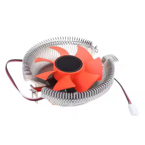 4X7E CPU Fan Desktop Computer PC Cooler Aluminum Heatsink CPU Cooling Radiator for LGA 775 1150 1155