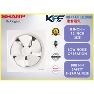 Sharp Exhaust Fan 8 Inch GVE80W/ 10 Inch GVE100W/ 12 Inch GVE120W