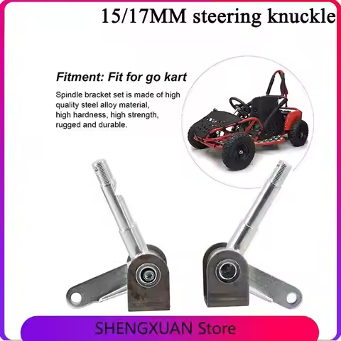 5" 6" DIY Go Kart Steering For 110cc 168 200F Karting Go Kart Buggy ATV UTV Quad Bike Parts flange
