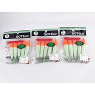 SOTELO SQUID JIG HS 1308 CANDAT MAYAT KILAT , Candat Sotong Kilat Squid Jig  (5PCS/PKT)Luminous