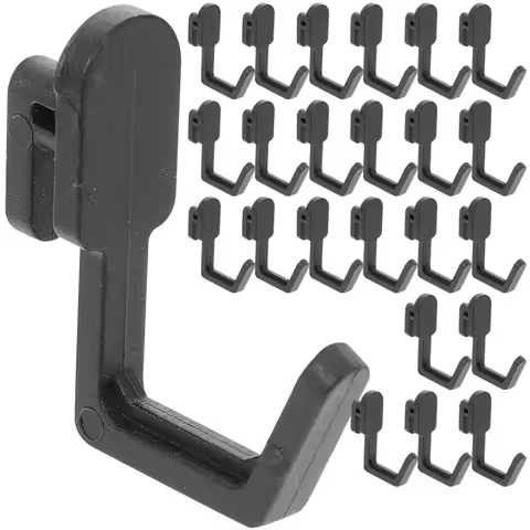24Pcs Peg Board Accessories Peg Board Accessories Plastic Pegboard Hooks Pegboard Hook Peg Board Too