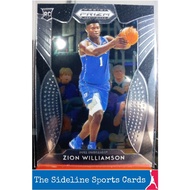 Zion Williamson NBA Card 2019-20 Prizm Draft Rookie RC 64