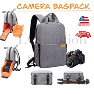 ❤️2022 SALE ❤️ Beg Kamera Sony Canon Nikon Waterproof Camera Backpack Bag Digital DSLR Camera Bag Be