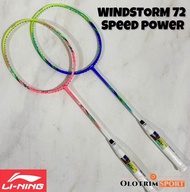 Raket Badminton Lining Windstorm 72 72S SPEED POWER Original