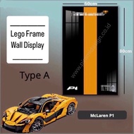 Lego Frame Wall Display McLaren Supercar F1