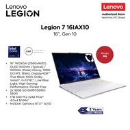 Lenovo Legion 7 16IAX10 | 83KY0014SB | 16" WQXGA OLED | Intel® Ultra 9 275HX | RTX5070 | 32GB/1TB | 