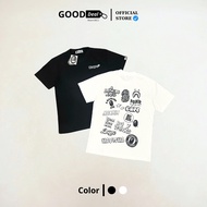 Bape Shirt with Full Back Logo Printed Fabric 100% Cotton 2c High Quality European Form